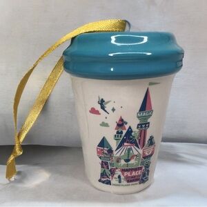 Starbucks X Disneyland Magical Kingdom Christmas Ornament Collectible Gift